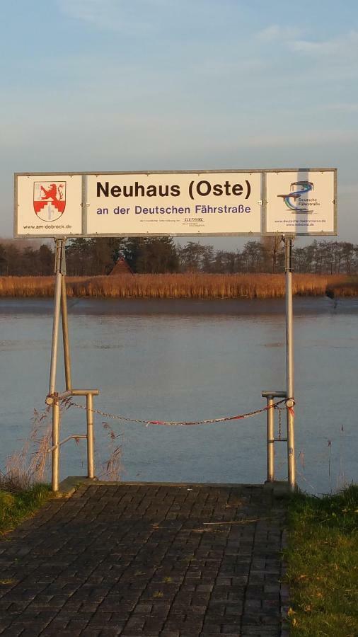Am Kanal Neuhaus an der Oste Exterior foto